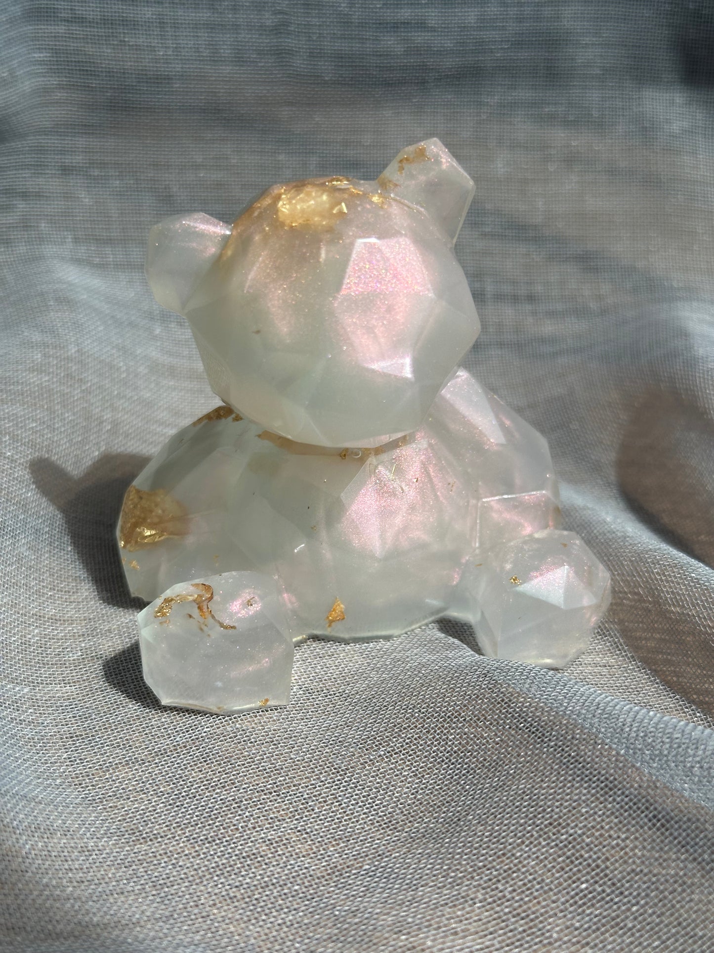 Teddy aus Epoxidharz, verschiedene Farben