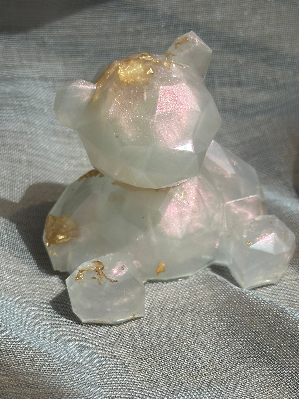 Teddy aus Epoxidharz, verschiedene Farben