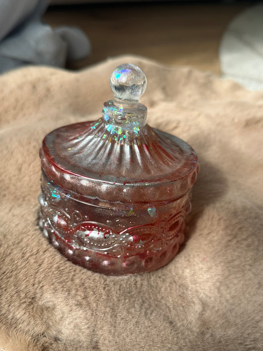 Aufbewahrung/Schmuckdose aus Epoxidharz